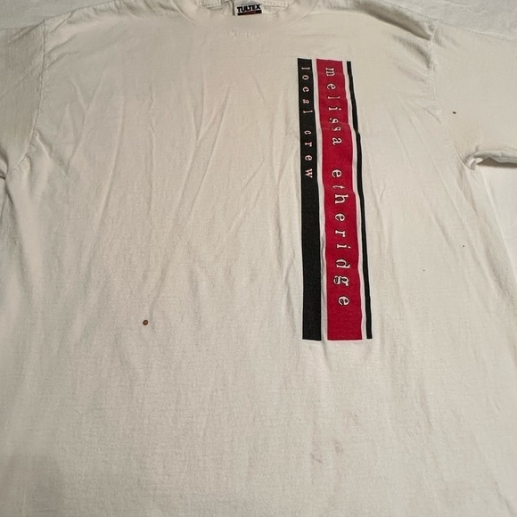**RARE** Melissa Etheridge Concert Crew/Stagehand Tee from 1996 Men’s XL - Picture 10 of 16